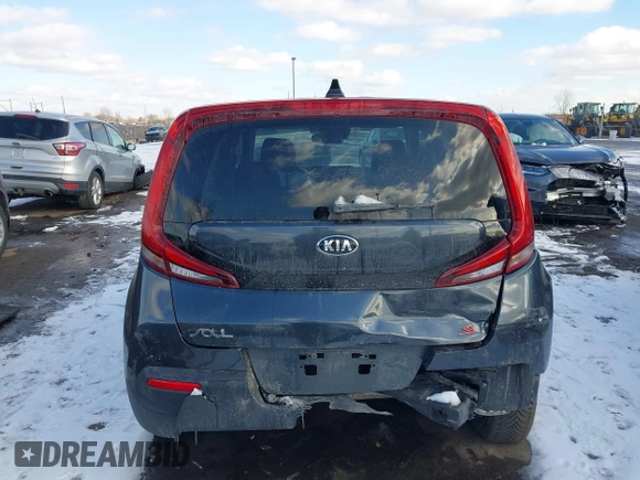 2020 Kia Soul S with VIN KNDJ23AUXL7097950, listed as a IAAI auction lot 41546970 with 45,752 mi miles. Bid and sale history available at carsss.com. Image 16.