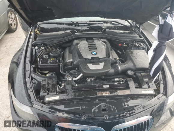 2006 BMW 6 Series 650Ci with VIN WBAEH13436CR49324, listed as a Copart auction lot 76476244 with 97,064 mi miles and Non Repairable. Bid and sale history available at carsss.com. Image 11.