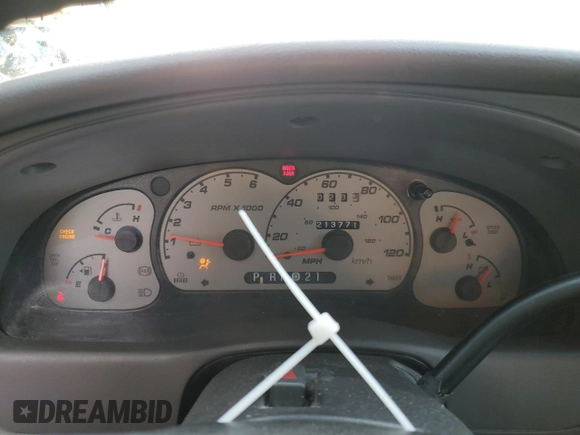 2003 Ford Ranger XL with VIN 1FTYR14U43PB50930, listed as a Copart auction lot 55161185 with 213,771 mi miles and Salvage title. Bid and sale history available at DreamBid. Image 9.