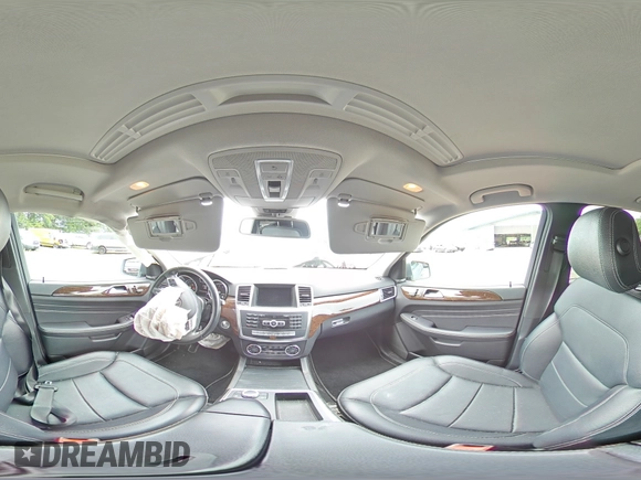 2013 Mercedes-Benz M 350 with VIN 4JGDA5HB2DA265774, listed as a Copart auction lot 62687405 with 85,734 mi miles and Salvage title. Bid and sale history available at DreamBid. Image 15.