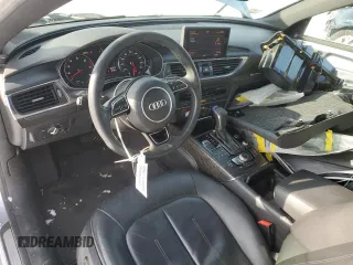 2018 Audi A7 Premium Plus with VIN WAUW3AFC9JN087620, listed as a Copart auction lot 42178915 with 87,445 mi miles and Salvage title. Bid and sale history available at DreamBid. Image 8.