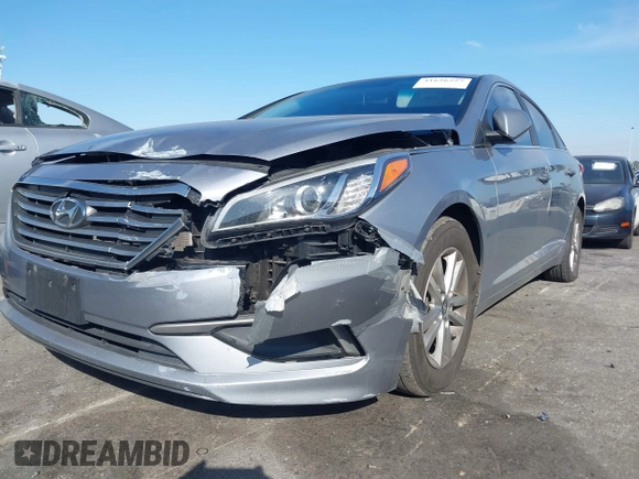2017 Hyundai Sonata SE with VIN 5NPE24AF2HH540622, listed as a IAAI auction lot 41626257 with 85,476 mi miles and . Bid and sale history available at DreamBid. Image 6.