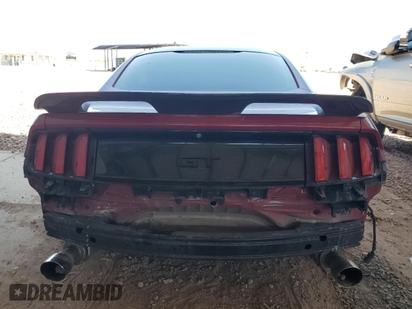 2016 Ford Mustang GT with VIN 1FA6P8CF1G5323500, listed as a Copart auction lot 62330735 with 105,273 mi miles and Salvage title. Bid and sale history available at DreamBid. Image 6.
