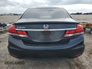 2015 Honda Civic Sedan SE with VIN 19XFB2F77FE019178, listed as a Copart auction lot 54884575 with 183,129 mi miles and Clean Title. Bid and sale history available at carsss.com. Image 6.