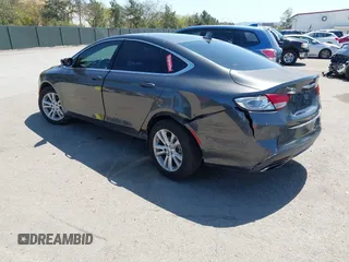 2016 Chrysler 200 Limited with VIN 1C3CCCAB8GN180125, listed as a IAAI auction lot 41971782 with 63,026 mi miles and . Bid and sale history available at carsss.com. Image 3.