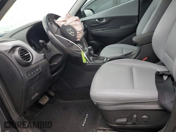 2021 Hyundai Kona Ultimate with VIN KM8K53A55MU665296, listed as a Copart auction lot 87856885 with 28,574 mi miles and Salvage Title. Bid and sale history available at carsss.com. Image 7.