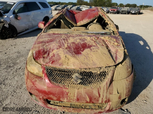 2012 Suzuki SX4 LE with VIN JS2YC5A31C6304168, listed as a Copart auction lot 75518964 with 0 mi miles and Salvage Title. Bid and sale history available at carsss.com. Image 5.