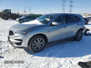 2021 Acura RDX w/Technology Package with VIN 5J8TC2H52ML015217, listed as a Copart auction lot 45541415 with 60,650 mi miles and Salvage Title. Bid and sale history available at carsss.com. Image 1.