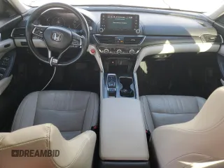 2020 Honda Accord EX-L with VIN 1HGCV2F56LA009928, listed as a Copart auction lot 87656485 with 114,994 mi miles and Salvage title. Bid and sale history available at DreamBid. Image 8.