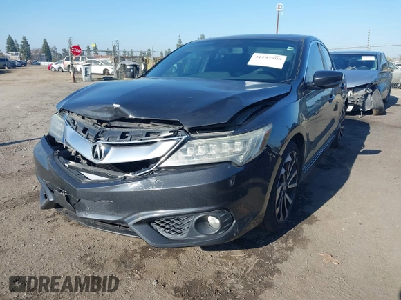 2016 Acura ILX w/Premium/A-SPEC Pkg with VIN 19UDE2F8XGA018734, listed as a IAAI auction lot 41297595 with 77,159 mi miles. Bid and sale history available at carsss.com. Image 22.