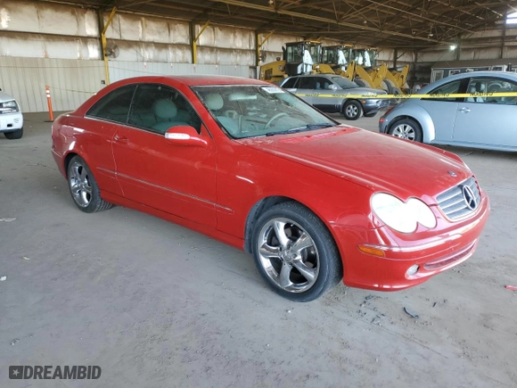 2005 Mercedes-Benz CLK-Class 3.2L with VIN WDBTJ65J85F147426, listed as a Copart auction lot 48063815 with 138,612 mi miles and Salvage Title. Bid and sale history available at carsss.com. Image 4.