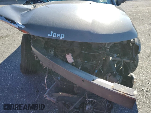 2015 Jeep Compass Latitude with VIN 1C4NJDEB4FD358112, listed as a Copart auction lot 50939385 with 0 mi miles and Salvage Title. Bid and sale history available at carsss.com. Image 12.