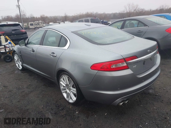2010 Jaguar XF Supercharged with VIN SAJWA0HE2AMR63968, listed as a IAAI auction lot 41723274 with 102,830 mi miles. Bid and sale history available at carsss.com. Image 3.