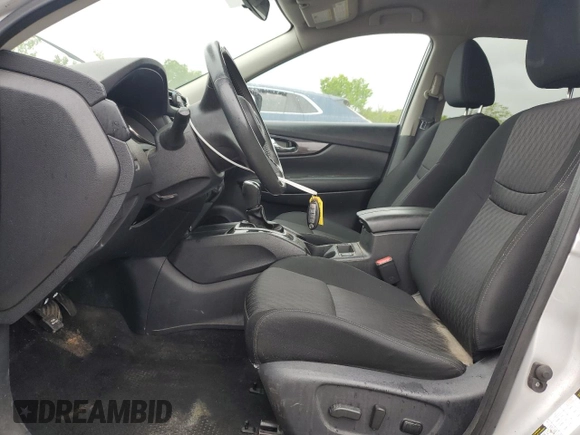2017 Nissan Rogue SV с VIN KNMAT2MV2HP598169, выставлен на аукционе Copart как лот 58784245 с пробегом 105 143 миль миль и Списание • Salvage title. История ставок и продаж доступна на DreamBid. Изображение 7.