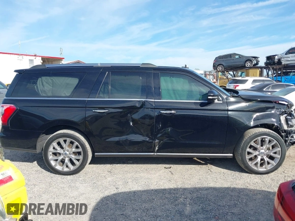 2018 Ford Expedition Max Limited z VIN 1FMJK2AT0JEA66289, wystawiony jako IAAI lot #41737046 z przebiegiem 104 802 mil mil oraz . Historia ofert i sprzedaży dostępna na DreamBid. Obrazek 13.