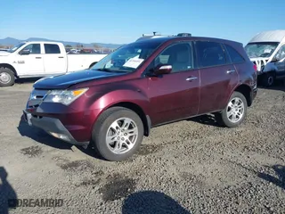 2009 Acura MDX with VIN 2HNYD28249H529995, listed as a IAAI auction lot 41754491 with 186,330 mi miles. Bid and sale history available at carsss.com. Image 2.