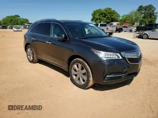 2015 Acura MDX Advance/Entertainment Pkg with VIN 5FRYD3H8XFB014077, listed as a Copart auction lot 52891575 with 139,069 mi miles and Salvage Title. Bid and sale history available at carsss.com. Image 14.