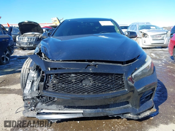 2017 Infiniti Q50 Premium with VIN JN1EV7AR1HM838154, listed as a IAAI auction lot 41623393 with 74,449 mi miles and . Bid and sale history available at DreamBid. Image 13.