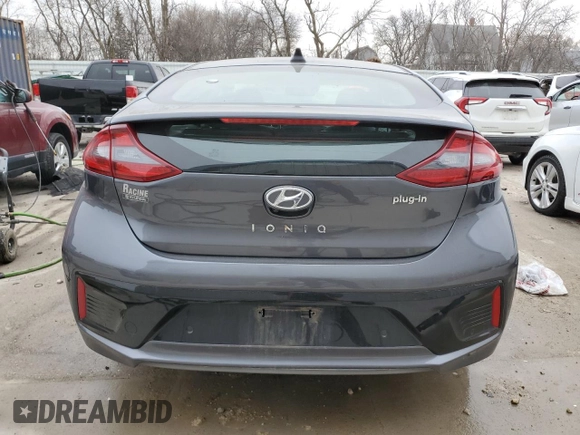 2019 Hyundai Ioniq Limited z VIN KMHC75LD7KU105436, wystawiony jako Copart lot #52084255 z przebiegiem 83 520 mil mil oraz Szkoda całkowita • Salvage title. Historia ofert i sprzedaży dostępna na DreamBid. Obrazek 6.