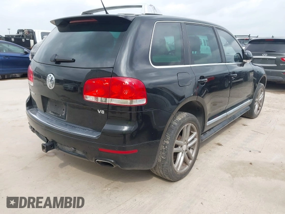2006 Volkswagen Touareg 4.2L V8 with VIN WVGZM77L16D049838, listed as a IAAI auction lot 42069014 with 139,937 mi miles and . Bid and sale history available at DreamBid. Image 4.