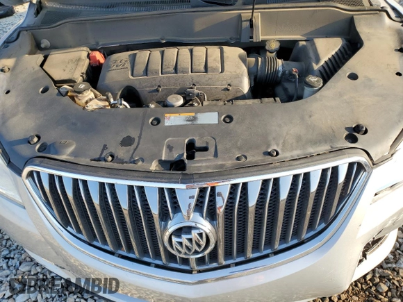 2014 Buick Enclave Leather with VIN 5GAKVBKD3EJ275676, listed as a Copart auction lot 52356235 with 163,402 mi miles and Salvage Title. Bid and sale history available at DreamBid. Image 11.
