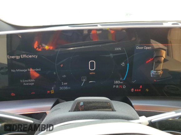 2024 Cadillac LYRIQ Luxury z VIN 1GYKPSRK6RZ121087, wystawiony jako Copart lot #83309844 z przebiegiem 3038 mil mil oraz Szkody całkowita. Historia ofert i sprzedaży dostępna na DreamBid. Obrazek 9.