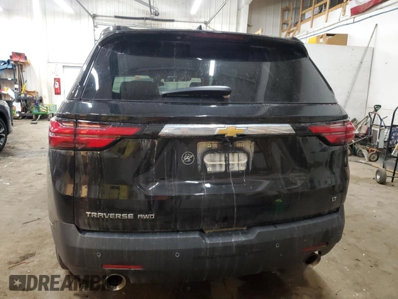 2022 Chevrolet Traverse LT z VIN 1GNEVHKW2NJ148831, wystawiony jako Copart lot #51131115 z przebiegiem 45 585 mil mil oraz Szkoda całkowita • Salvage title. Historia ofert i sprzedaży dostępna na DreamBid. Obrazek 6.