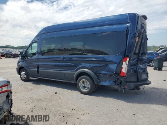2020 Ford Transit Passenger XL with VIN 1FBVU4XG4LKB19039, listed as a Copart auction lot 60059294 with 102,994 mi miles and Salvage Title. Bid and sale history available at DreamBid. Image 2.