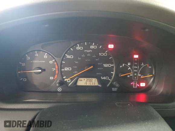 2000 Honda Odyssey EX with VIN 2HKRL1875YH611548, listed as a Copart auction lot 56593275 with 191,533 mi miles and Salvage title. Bid and sale history available at DreamBid. Image 9.