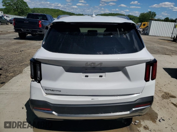 2024 Kia Sorento S z VIN 5XYRL4JC4RG287168, wystawiony jako Copart lot #58408125 z przebiegiem 36 177 mil mil oraz Czysty tytuł • Clean title. Historia ofert i sprzedaży dostępna na DreamBid. Obrazek 6.