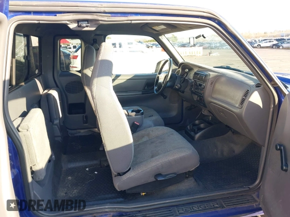 2002 Ford Ranger XL Fleet with VIN 1FTZR45E12PB66501, listed as a IAAI auction lot 41401200 with 136,634 mi miles. Bid and sale history available at carsss.com. Image 8.