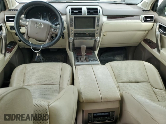 2012 Lexus GX 460 with VIN JTJBM7FX8C5043886, listed as a Copart auction lot 56077315 with 210,343 mi miles and Clean title. Bid and sale history available at DreamBid. Image 8.