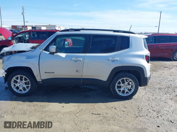2019 Jeep Renegade Altitude with VIN ZACNJBBB9KPK32023, listed as a IAAI auction lot 41755279 with 84,101 mi miles and . Bid and sale history available at DreamBid. Image 14.