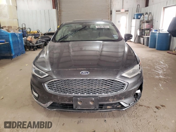 2019 Ford Fusion Titanium with VIN 3FA6P0D96KR221769, listed as a Copart auction lot 49126755 with 111,732 mi miles and Clean Title. Bid and sale history available at carsss.com. Image 5.