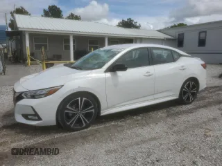 2021 Nissan Sentra SR z VIN 3N1AB8DV6MY265569, wystawiony jako Copart lot #55736685 z przebiegiem 25 977 mil mil oraz Szkoda całkowita • Salvage title. Historia ofert i sprzedaży dostępna na DreamBid. Obrazek 1.