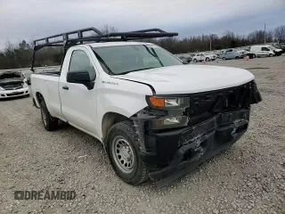 2021 Chevrolet Silverado 1500 Work Truck with VIN 3GCNWAEF9MG187442, listed as a Copart auction lot 44247775 with 148,925 mi miles and Salvage Title. Bid and sale history available at carsss.com. Image 10.