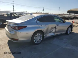 2022 Lexus ES 300h Luxury with VIN 58AEA1C13NU024553, listed as a Copart auction lot 73246074 with 48,268 mi miles and Salvage title. Bid and sale history available at DreamBid. Image 3.