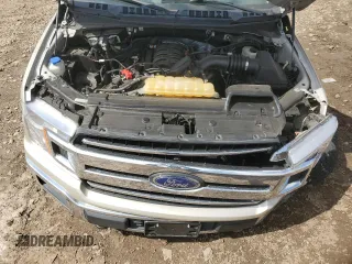 2018 Ford F-150 XL with VIN 1FTMF1E5XJKE35365, listed as a Copart auction lot 51152095 with 49,572 mi miles and Salvage title. Bid and sale history available at DreamBid. Image 12.
