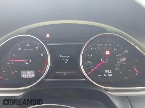 2015 Audi Q7 Premium Plus with VIN WA1LGAFE9FD031423, listed as a IAAI auction lot 42318500 with 79,108 mi miles and . Bid and sale history available at DreamBid. Image 7.