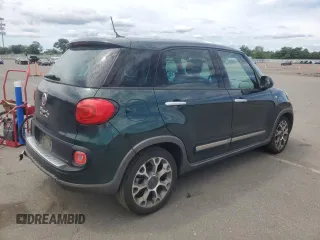 2014 FIAT 500L Trekking with VIN ZFBCFADHXEZ007335, listed as a Copart auction lot 65369515 with 150,538 mi miles and Salvage title. Bid and sale history available at DreamBid. Image 3.