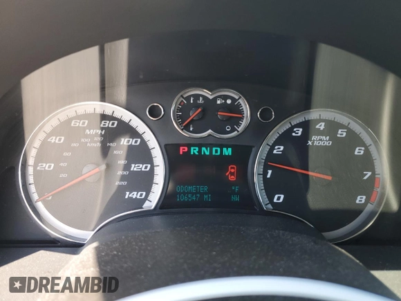 2009 Chevrolet Equinox Sport with VIN 2CNDL037096223673, listed as a Copart auction lot 52305795 with 106,547 mi miles and Clean Title. Bid and sale history available at carsss.com. Image 9.