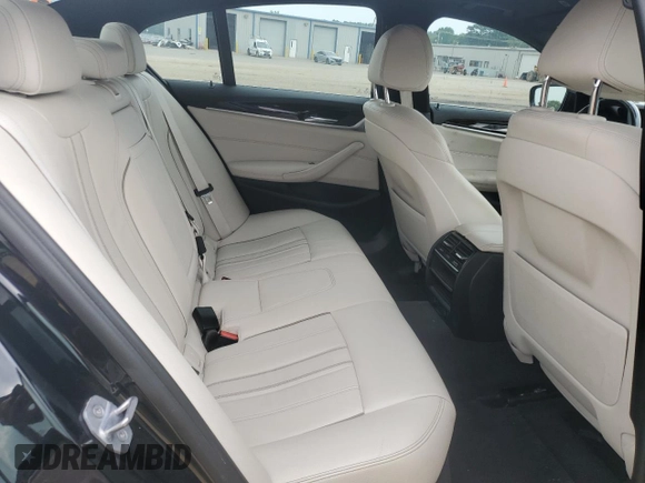 2017 BMW 5 Series 540i with VIN WBAJE5C31HG915206, listed as a Copart auction lot 57346195 with 84,427 mi miles and Salvage title. Bid and sale history available at DreamBid. Image 10.