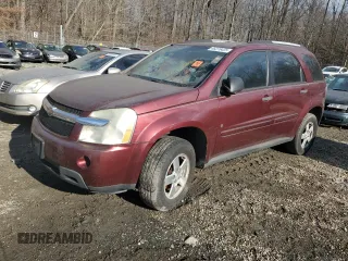 2007 Chevrolet Equinox LS with VIN 2CNDL23F076241283, listed as a Copart auction lot 46276425 with 0 mi miles and Salvage Title. Bid and sale history available at carsss.com. Image 1.