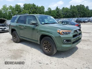2022 Toyota 4Runner TRD Sport with VIN JTESU5JRXN5986229, listed as a Copart auction lot 61629845 with 44,127 mi miles and Clean title. Bid and sale history available at DreamBid. Image 4.