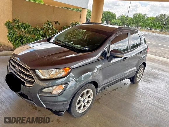 2018 Ford EcoSport SE с VIN MAJ3P1TE3JC210930, выставлен на аукционе Copart как лот 62746985 с пробегом 100 708 миль миль и Чистый • Clean title. История ставок и продаж доступна на DreamBid. Изображение 2.