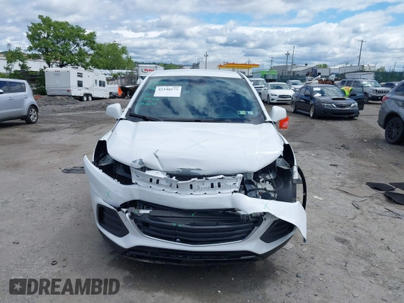 2021 Chevrolet Trax LS with VIN KL7CJKSB8MB302437, listed as a IAAI auction lot 42340173 with 26,159 mi miles and . Bid and sale history available at DreamBid. Image 6.