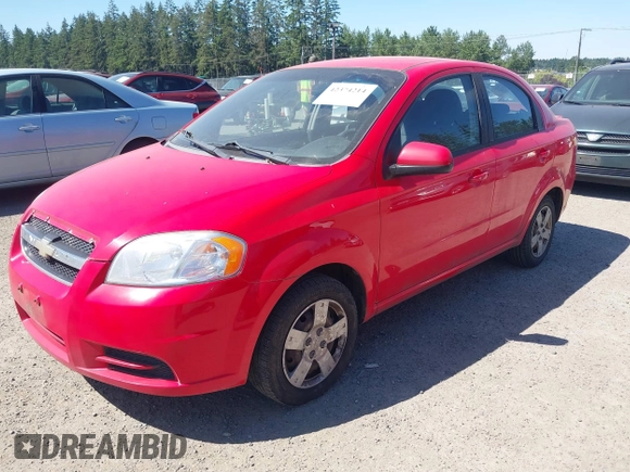 2010 Chevrolet Aveo 1LT with VIN KL1TD5DE9AB094395, listed as a IAAI auction lot 42374214 with 195,893 mi miles and . Bid and sale history available at DreamBid. Image 2.