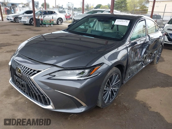 2024 Lexus ES with VIN 58ADA1C15RU050623, listed as a IAAI auction lot 41831176 with 4,463 mi miles. Bid and sale history available at carsss.com. Image 2.