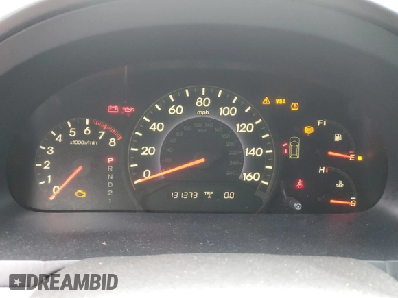 2010 Honda Odyssey LX with VIN 5FNRL3H26AB001758, listed as a Copart auction lot 58320535 with 131,373 mi miles and Salvage title. Bid and sale history available at DreamBid. Image 9.