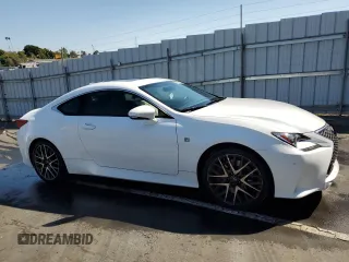 2017 Lexus RC 350 with VIN JTHHE5BC9H5016459, listed as a Copart auction lot 51806795 with 55,410 mi miles and Clean title. Bid and sale history available at DreamBid. Image 4.